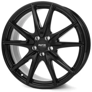 Juego de 4 Llantas PLATIN P99 Negro brillo - 7