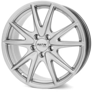 Juego de 4 Llantas PLATIN P99 Plata - 8