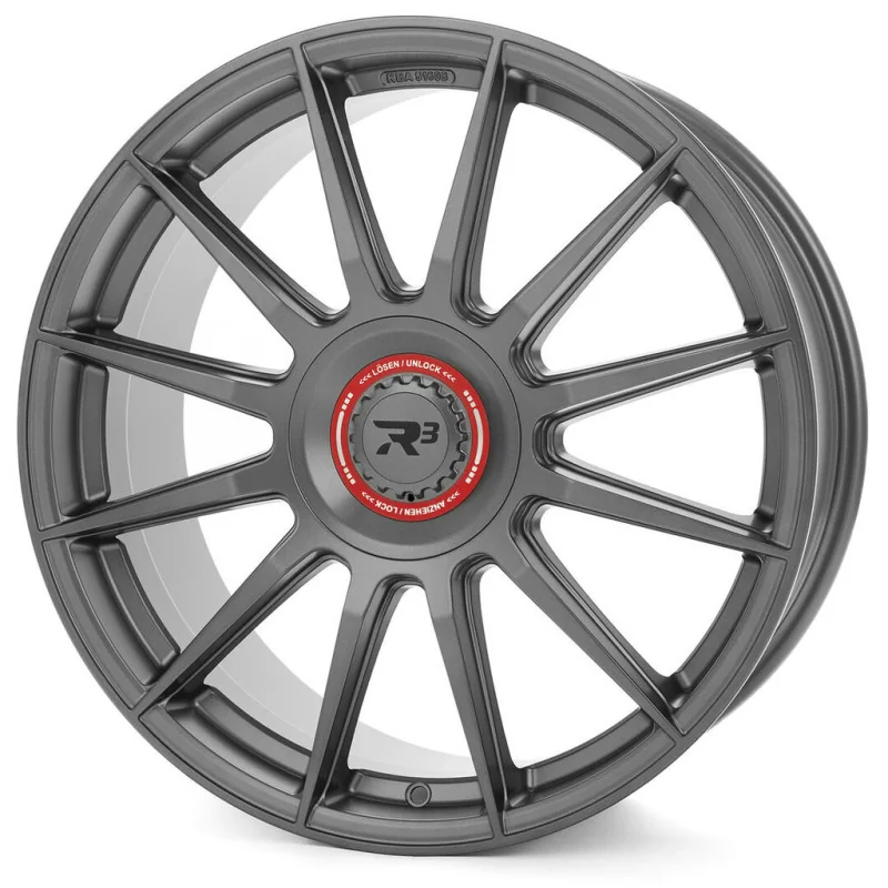 Juego de 4 Llantas R3 WHEELS R3H10 Antracita mate - 8
