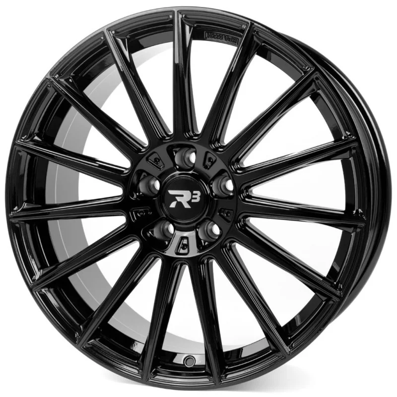 Juego de 4 Llantas R3 WHEELS R3H7 Negro - 8