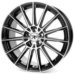 Juego de 4 Llantas R3 WHEELS R3H7 Negro/pulido - 8