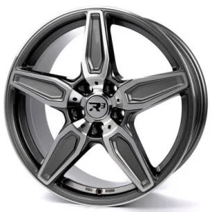 Juego de 4 Llantas R3 WHEELS R3H8 Antracita/pulido - 8