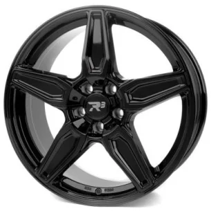 Juego de 4 Llantas R3 WHEELS R3H8 Negro - 10
