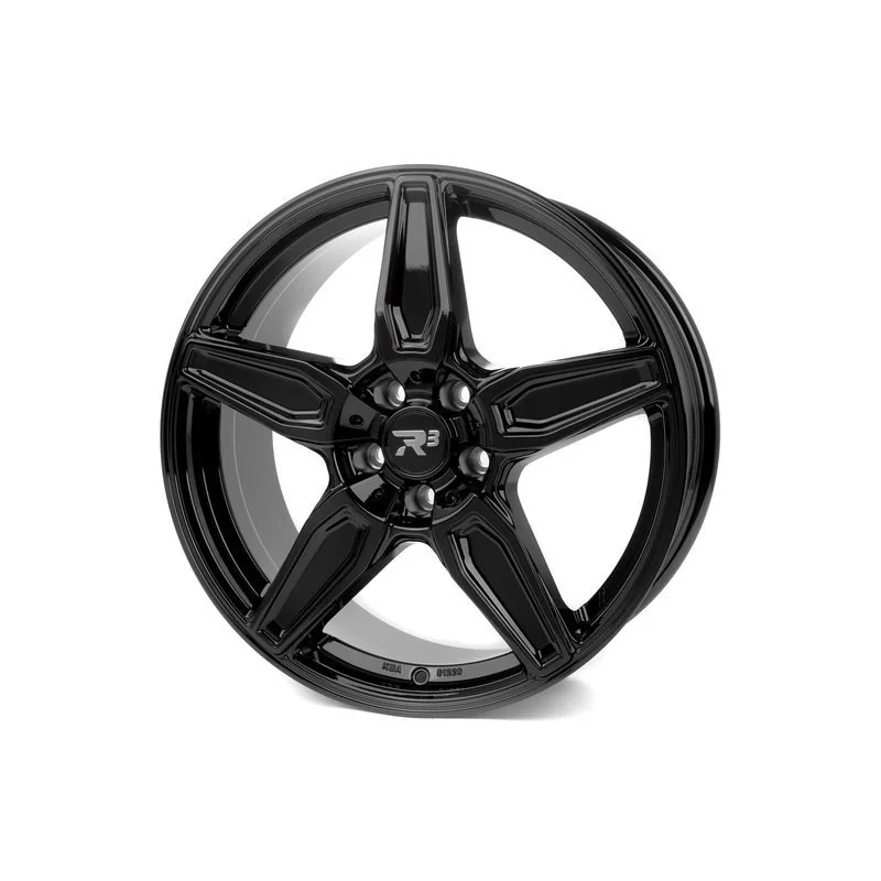 Juego de 4 Llantas R3 WHEELS R3H8 Negro - 10