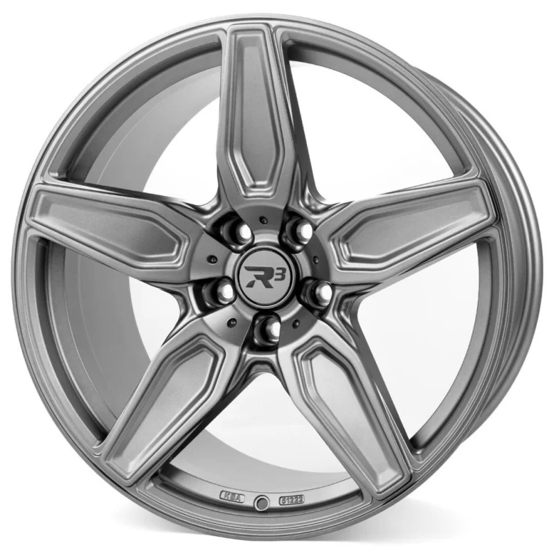 Juego de 4 Llantas R3 WHEELS R3H8 Antracita mate - 9