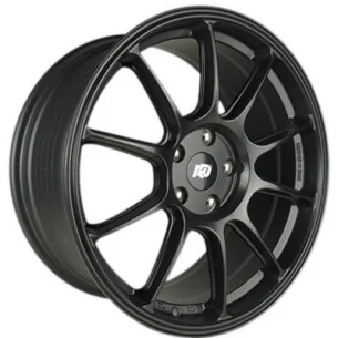 Juego de 4 Llantas Racing Division VR5 Negro satinado - 9