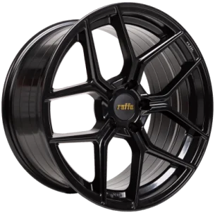 Juego de 4 Llantas Raffa RS-01 Negro brillo - 9