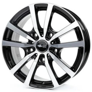 Juego de 4 Llantas reforzadas RC-DESIGN RC25T Negro/pulido - 6