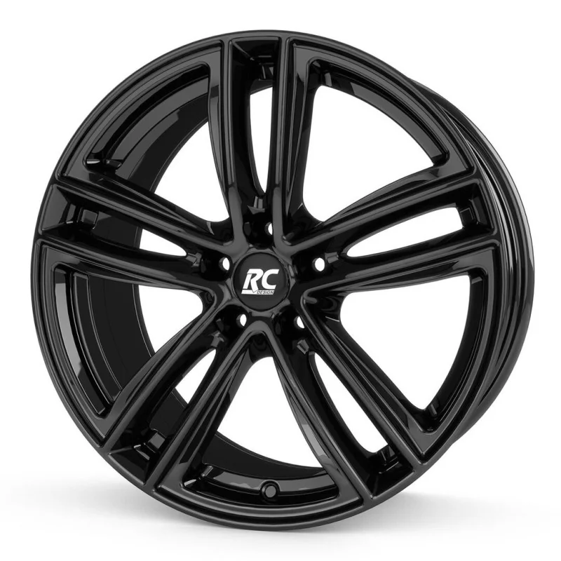 Juego de 4 Llantas RC-DESIGN RC27 Negro Brillo - 6