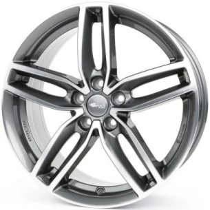 Juego de 4 Llantas RC-DESIGN RC29 Gris/pulido - 8