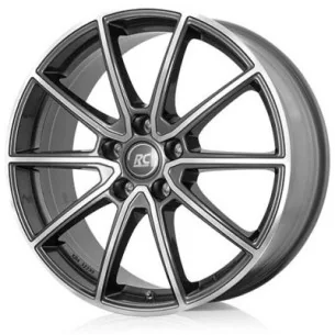 Juego de 4 Llantas RC-DESIGN RC32 Gris/pulido - 9