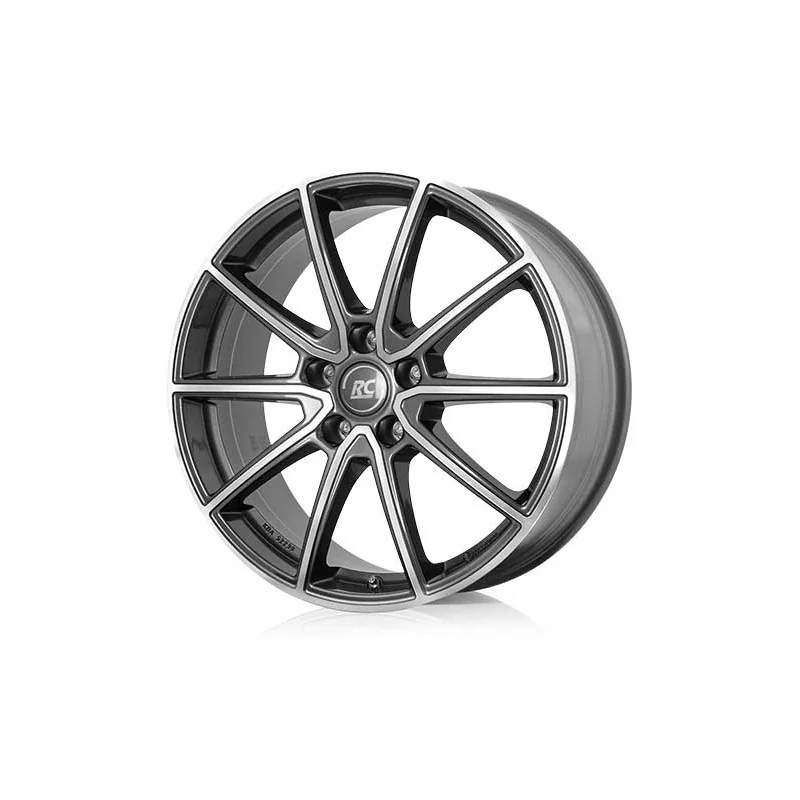 Juego de 4 Llantas RC-DESIGN RC32 Gris/pulido - 9