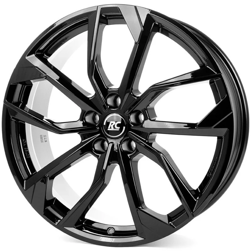 Juego de 4 Llantas RC-DESIGN RC34 Negro brillo - 8