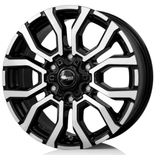 Juego de 4 Llantas reforzadas RC-DESIGN RC35 Negro-pulido - 6