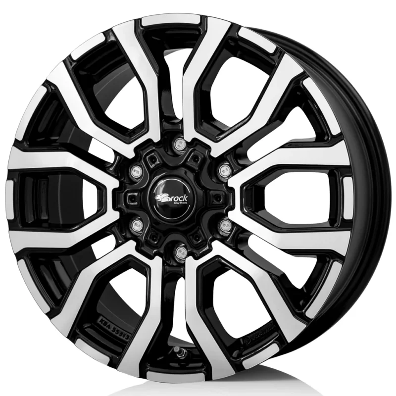 Juego de 4 Llantas reforzadas RC-DESIGN RC35 Negro-pulido - 6