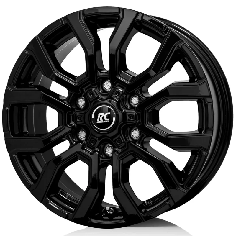 Juego de 4 Llantas reforzadas RC-DESIGN RC35 Negro brillo - 6