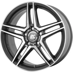 Juego de 4 Llantas RC-DESIGN RCD17 Gris/pulido - 7