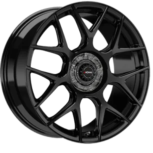 Juego de 4 Llantas Ronal RF1 FORGED Jetblack Matt REV-FCRB - 10