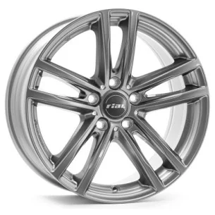 Juego de 4 Llantas RIAL X10 Metal Grey - 7