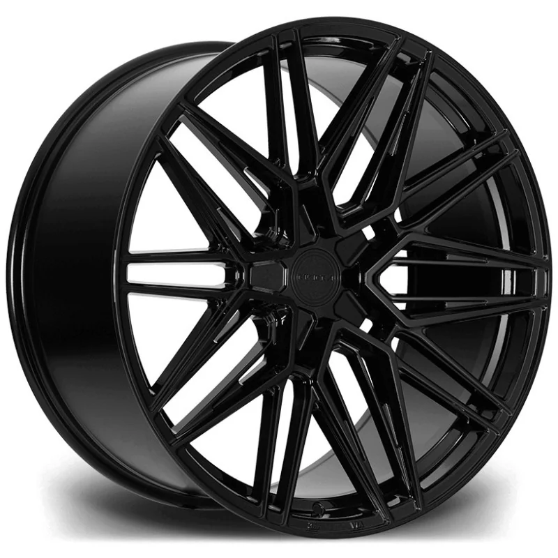 Juego de 4 Llantas Flowforming RIVIERA RF10 Negro brillo - 10