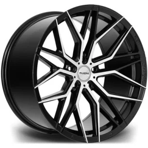 Juego de 4 Llantas Flowforming RIVIERA RF101 Negro/pulido - 9