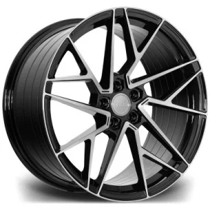 Juego de 4 Llantas Flowforming RIVIERA RF106 Negro-pulido tintado - 8