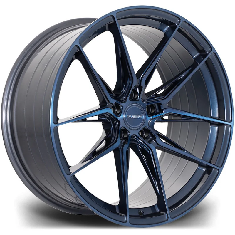 Juego de 4 Llantas Flowforming RIVIERA RF107 Aqua Brushed - 8
