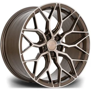 Juego de 4 Llantas Flowforming RIVIERA RF108 Bronce tintado - 8