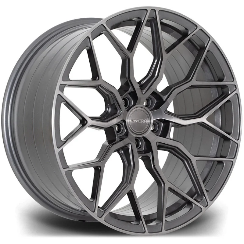 Juego de 4 Llantas Flowforming RIVIERA RF108 Carbon Grigio - 10