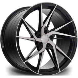 Juego de 4 Llantas Flowforming RIVIERA RF109 Negro/pulido - 8