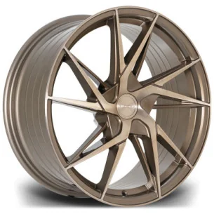 Juego de 4 Llantas Flowforming RIVIERA RF109 Bronce tintado - 8