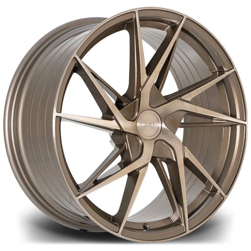 Juego de 4 Llantas Flowforming RIVIERA RF109 Bronce tintado - 8