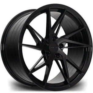 Juego de 4 Llantas Flowforming RIVIERA RF109 Negro brillo - 8