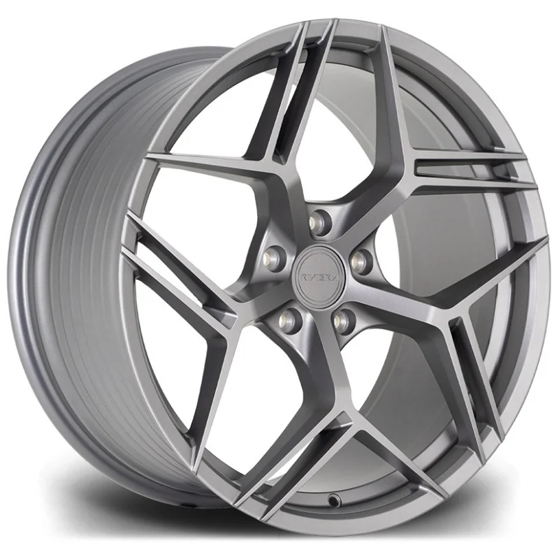 Juego de 4 Llantas Flowforming RIVIERA RF12 Gunmetal mate - 8