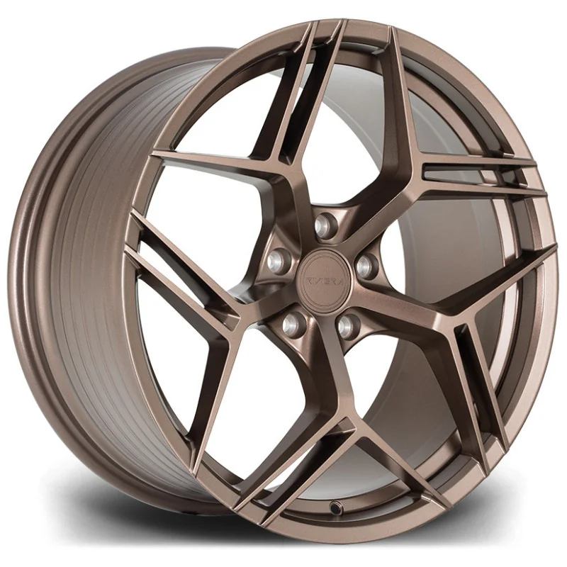 Juego de 4 Llantas Flowforming RIVIERA RF12 Bronce mate - 8