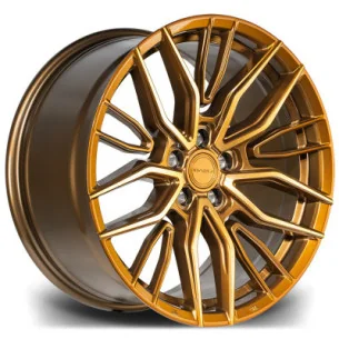 Juego de 4 Llantas Flowforming RIVIERA RF9 Bronce - 9
