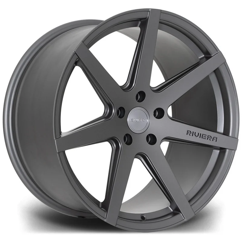 Juego de 4 Llantas RIVIERA RV177 Gunmetal mate - 8