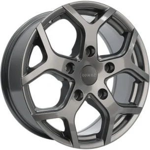 Juego de 4 Llantas ROMAC COBRA Gloss Grey - 7