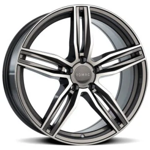 Juego de 4 Llantas ROMAC VENOM Gunmetal/pulido - 7