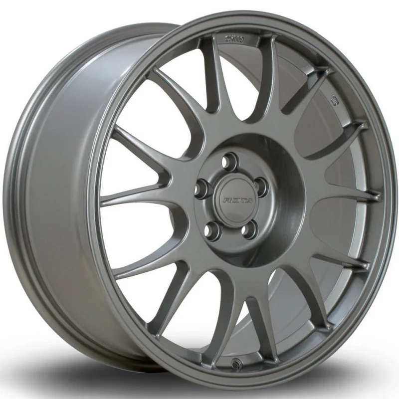 Juego de 4 Llantas ROTA FORMULA Steelgrey - 8