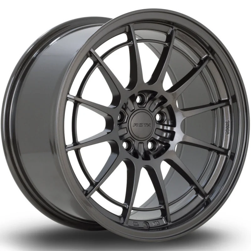 Juego de 4 Llantas ROTA GKR Gunmetal - 9