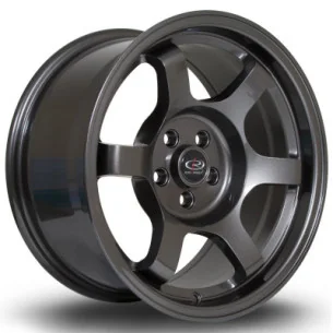 Juego de 4 Llantas ROTA GRID Gunmetal - 9