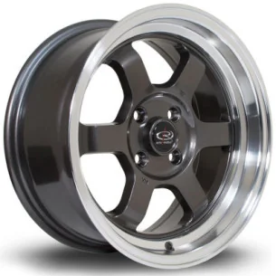 Juego de 4 Llantas ROTA GRID-V Gunmetal - 7
