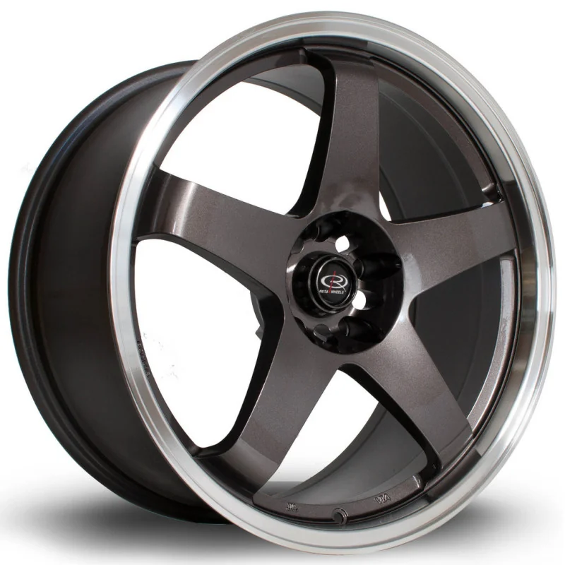 Juego de 4 Llantas ROTA GTR Gunmetal-pulido - 10