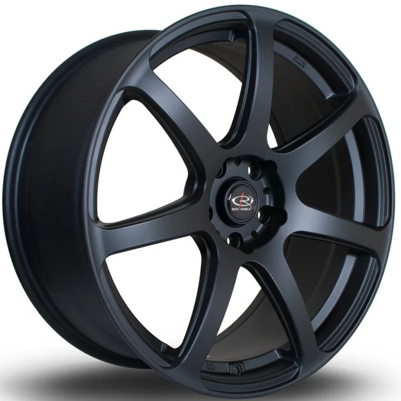 Juego de 4 Llantas ROTA PROR Flat Black - 8