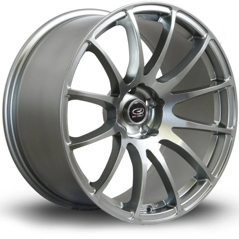 Juego de 4 Llantas ROTA PWR Steelgrey - 9