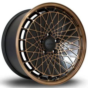 Juego de 4 Llantas ROTA RM100 Negro-bronce - 9