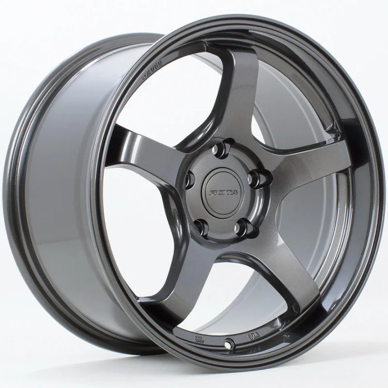 Juego de 4 Llantas ROTA RT5 Gunmetal - 9