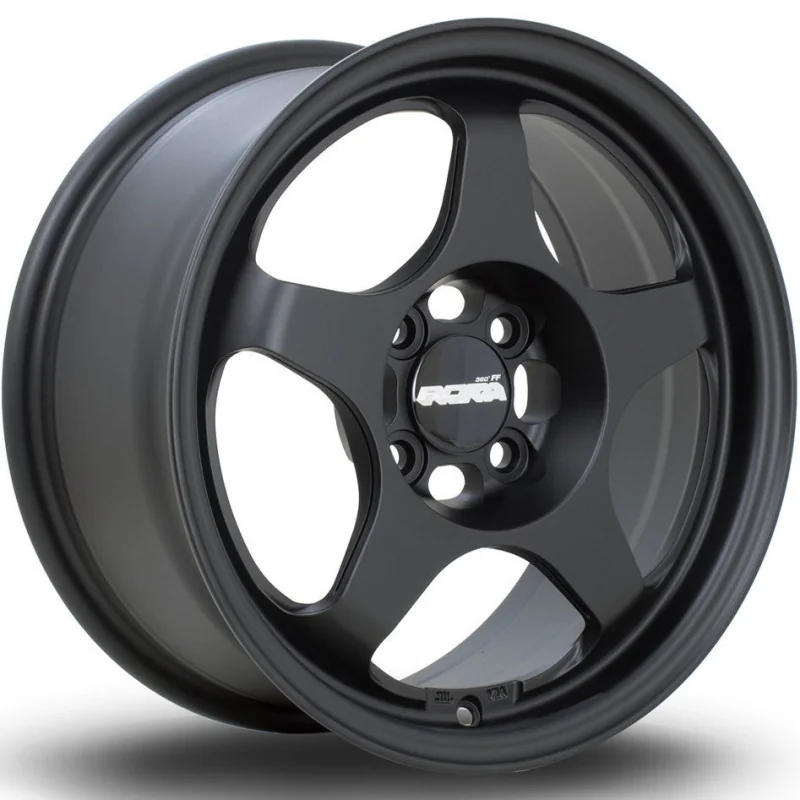 Juego de 4 Llantas ROTA SLIPSTREAM FF10 Negro mate - 7