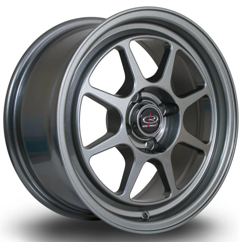 Juego de 4 Llantas ROTA SPEC8 Steelgrey - 7
